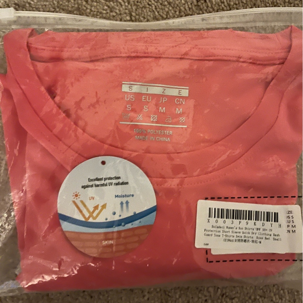 Women’s Boladeci Pink Sunshirt Size S